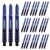 WINMAU Prism Force Blue Medium Polycarbonate Dart Stems (Shafts) -
