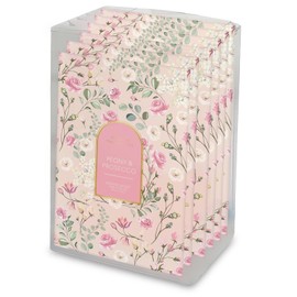 Brooklyn Fragrance Co. Arches Sachet Bags – Peony and Prosecco Floral Scented Pouches – Perfect Aroma for Drawers, Closets, Cars and Bathrooms – Long-Lasting Fresh Scent Sachets (6- Pack)