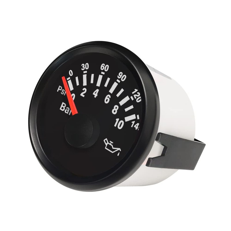 ELING Medidor de presión de aceite marino automático 0-10bar 0-145Psi