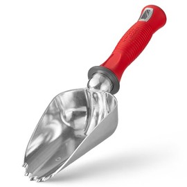 91362 - Cuchara para macetas de comadreja de jardín, de gran tamaño, excavación y transporte, herramientas de excavación a mano, cuchara de tierra resistente, mini pala de jardinería