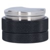 Black Coffee Tamper Stainless Steel Dual Head Coffee Distributor for