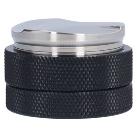 Black Coffee Tamper Stainless Steel Dual Head Coffee Distributor for Home Coffee Shop58MM