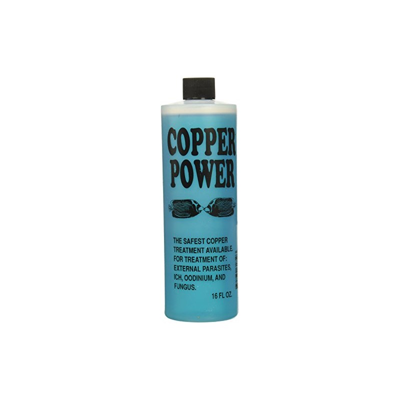 Copper Power (Endich) ACP0016B Blue Treatment for Marine Fish, 16-Ounce