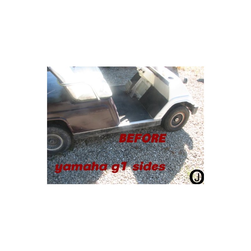 Fits Yamahaa G1 Diamond Plate Side Rocker Panels Covers