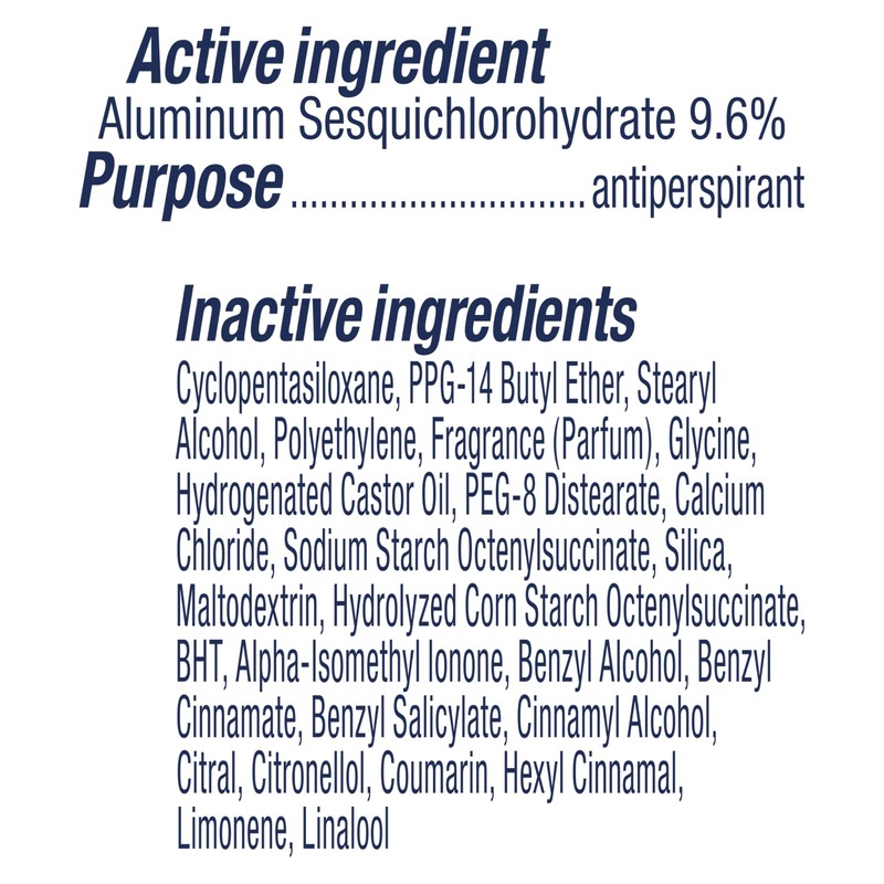 Degree Antiperspirant for Women Protects from Deodorant Stains Pure Clean