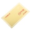 Operitacx Educational Brass Card Chinese Ornament Graduation Metal Card Respectful