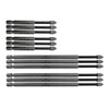 Faithfull Impact Screwdriver Bit Set 16 Piece PZ2 PH2 75mm