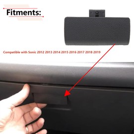 RLB-HILON Glove Box Latch Handle Compatible with Chevy Sonic 2012 2013 2014 2015 2016 2017 2018 2019 2020 Year, for 42389792