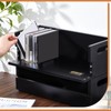 CroBlissful 2 Set Wooden Cd Storage Box Holder Racks Cassette