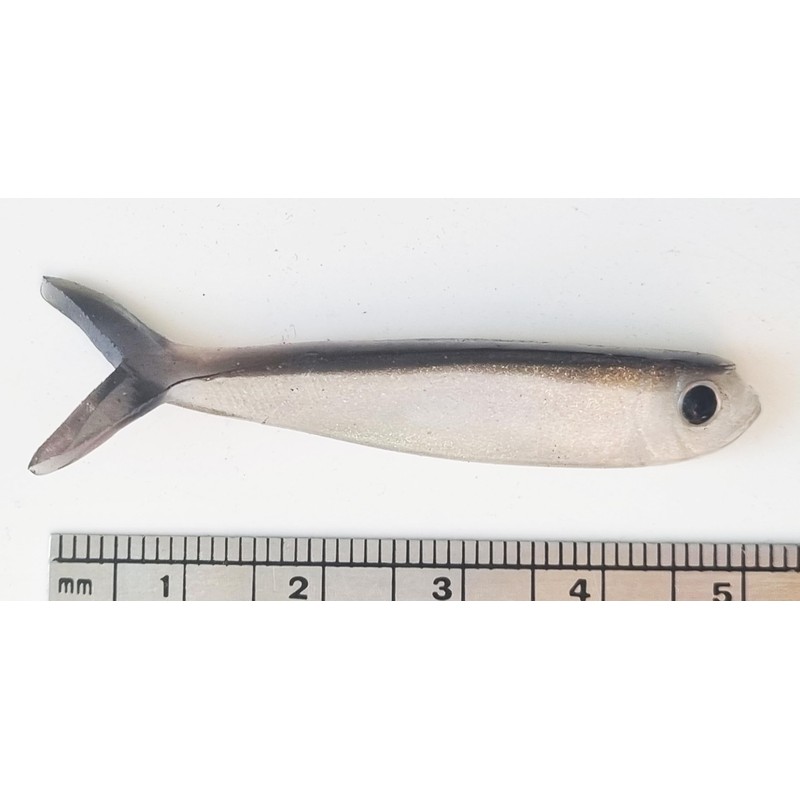 NANO TIDDLER Drop shot lure soft rubber shad fish for