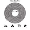 Edge Trim Self Adhesive Rubber U Channel Edge Trim Metal