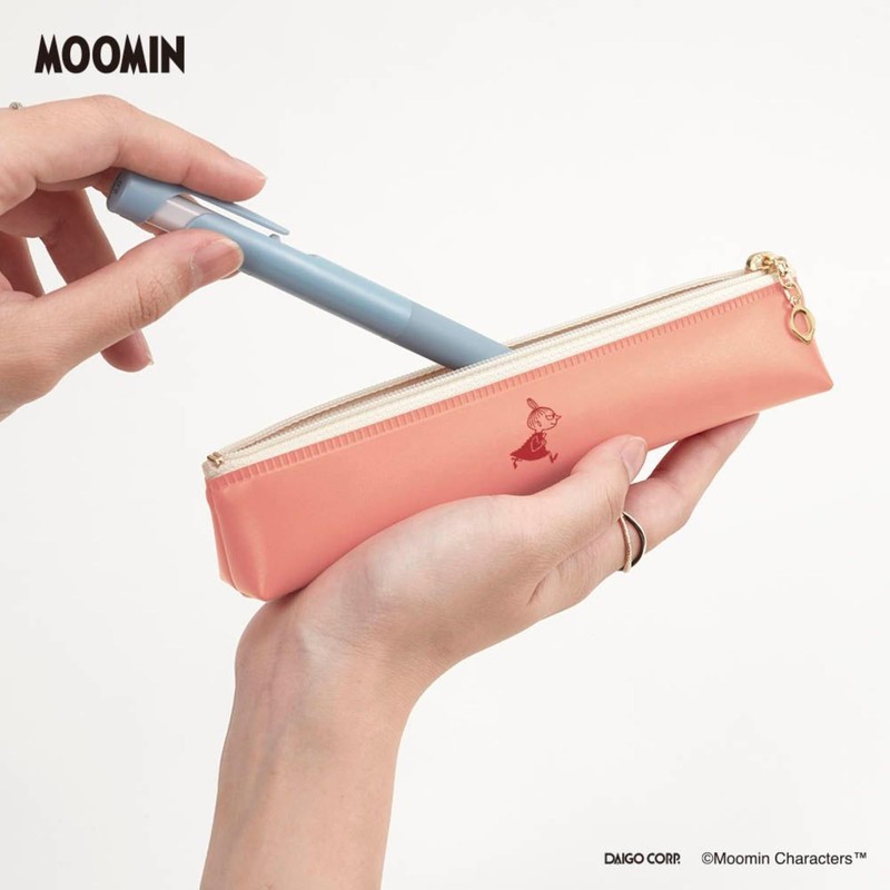 Daigo Moomin Book Cover + Pen Case Snuffkin Mint (N6052