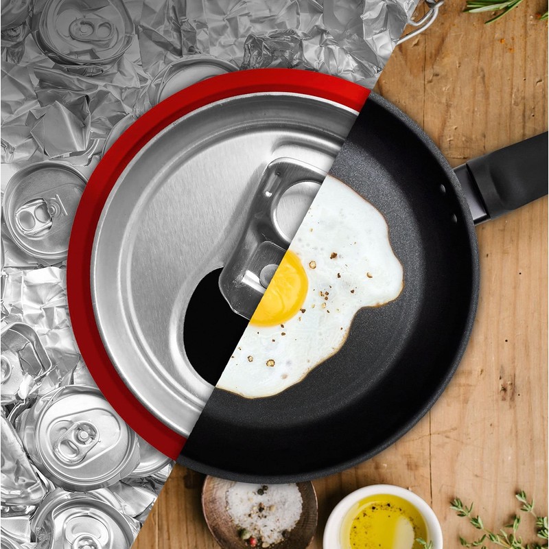 Kuhn Rikon New Life Re-Cycled Aluminium Non-Stick Induction Frying Pan,