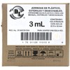 DL Caja De 100 Jeringas 3 mL Con Aguja 22