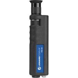 Jonard Tools FIM-400 Fiber Optic Inspection Microscope 400x with FC/SC/ST and LC Adapters