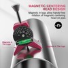 Magnetic Pipe Center Finder Tool, Y-Shape Pipefitter Gauge with Adjustable