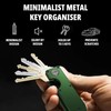 Iron Edge Key Organiser - Portable Keychain, Minimalist Heavy Duty