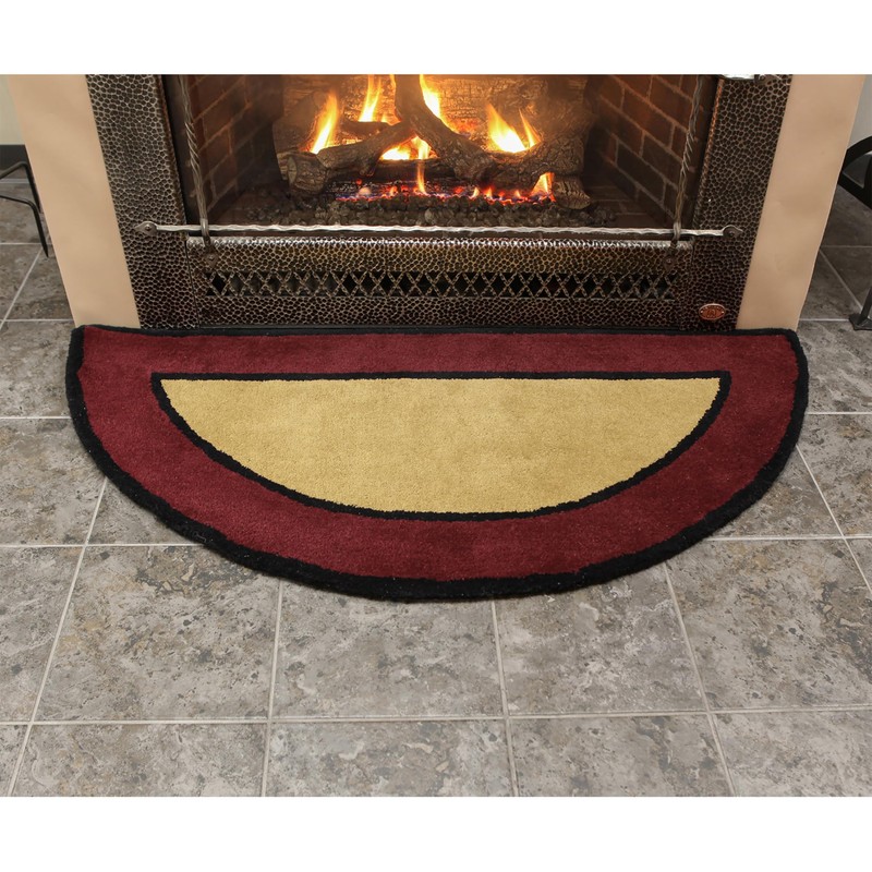 Minuteman International Berry, Contemporary II Half Round Rug