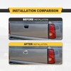 Chrome Exterior Rear with Rod Clips Tailgate Door Handle and