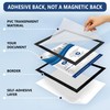 12 Pack Magnetic Sign Holder 11 x 17 with Adhesive