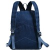 Denim Backpack Purse for Women Lightweight Jeans Canvas Rucksack Classic