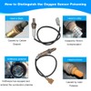 JDMON 2PCS Oxygen O2 Sensor Upstream Downstream Replacement for 2016-2020