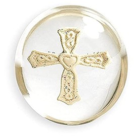 AngelStar 8744 Comfort Cross Worry Stone, 1-1/2-Inch