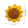Sunflower Pin Cushion, Handmade Knitted Pincushions, Cute Pin Cushions Needle