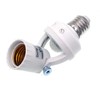 TWDRTDD Motion Sensor Light Socket,PIR Motion E26 Screw Bulb Adapter,