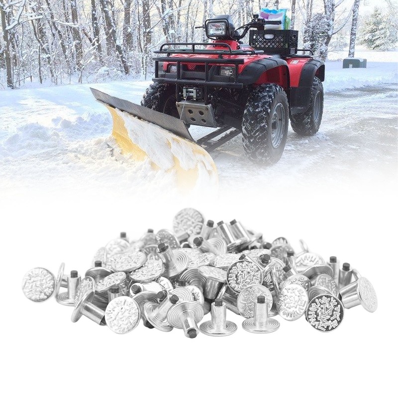 100pcs Snow Tire Spikes Anti Slip Better Grip Universal Wheel