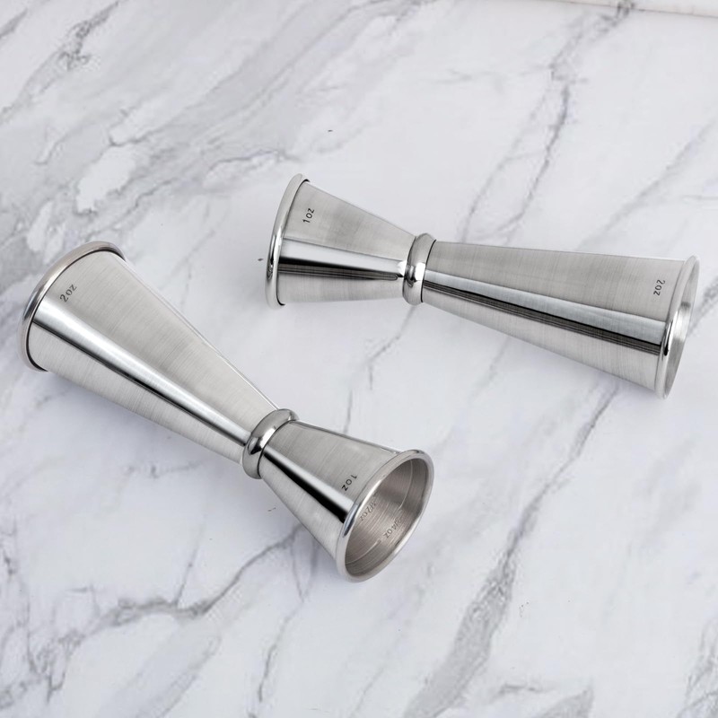 Jigger for Bartending, Briout Double Cocktail Jigger Japanese Premium 304