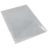 Douceur d'Intérieur CDaffaires Tischdecke, rund, PVC, einfarbig, 15/100, transparent, Polyvinylchlorid,