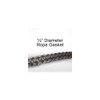 Hearthstone Door Rope Gasket Kit 1/2in x 7ft