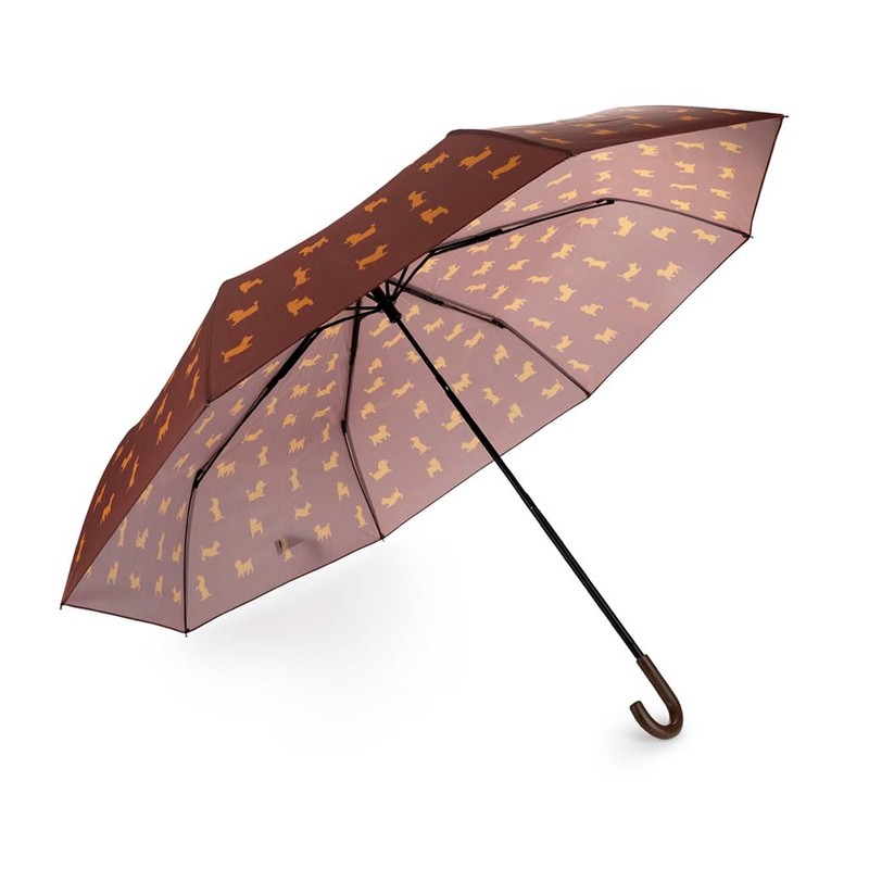 balvi Umbrella Puppymbrella colour brown including neoprene shell in the