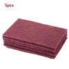 XINMYD Scouring Pad scotched Abrasive,5pcs/set Scourer Scouring Pad Industrial Scourer