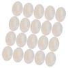 20pcs Opal Flatback Cabochon Stone Smooth Surface Beautiful Oval Stones