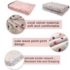 XINYUICEAN 3 Packs Puppy Blankets Super Soft Cute Dot Pattern