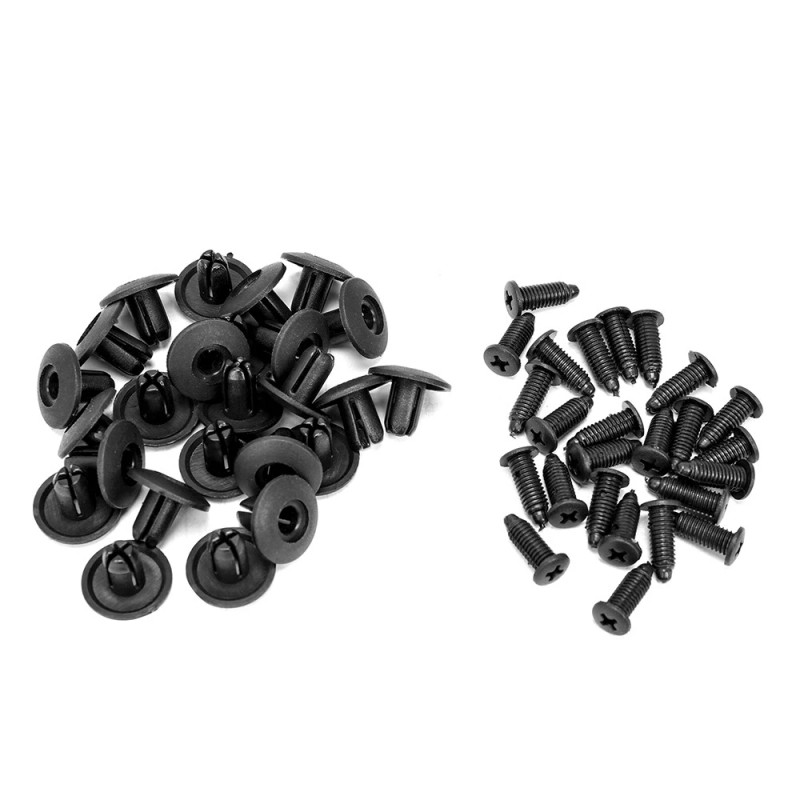 motor_sport2024 Set of 25 Bumper Fender Liner Screw Trim Retainer