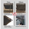 10 x 10 FT Heavy-Duty 70% Shade Cloth Tarp -