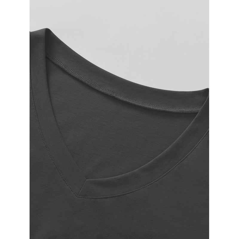 Latuza - Camisón de algodón para hombre, paquete de 2,