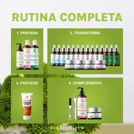 Pureza Natur Gel Limpiador Facial Con Acido Hialuronico, Aloe Vera Y Vitamina C | Jabon Dermolimpiador (cleansing) Para Todo Tipo De Piel 250ml