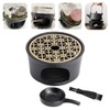 NGELOM Purifying Dish, White Sage, Palo Santo Saucer, Power Stone