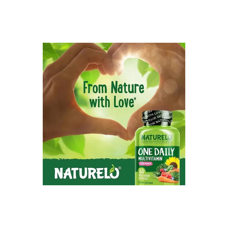 Multivitamínico Naturelo Mujer Suplemento Dietético 60 Cápsulas Sin Sabor
