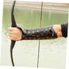 WHAMVOX Archery Arm Guard Outdoor Archery Accessory Washable Pu Leather