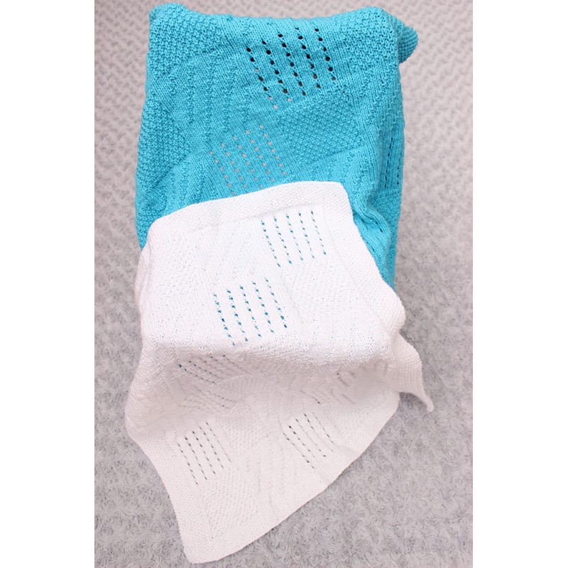 Knitting Pattern for Babies Blanket, Babies Double Knitting Blanket Pattern,