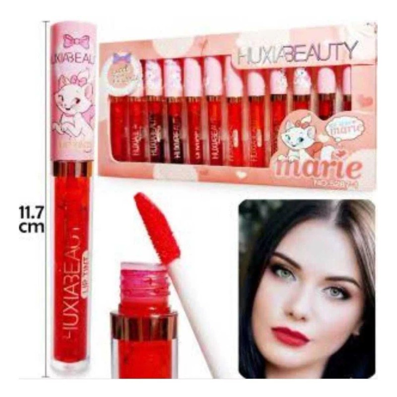 Huxia Beauty Set De 12 Tintas Matte Para Labios Huxia