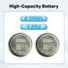 OHZHAO 𝗨𝗽𝗴𝗿𝗮𝗱𝗲𝗱 2pack Z55H Battery, Compatible with for Sony Headset