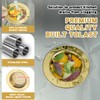 RQYEKDO 2-Pack Kitchen Sink Strainer Stainless Steel with Coarse Mesh