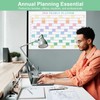 24" x 36" Exellewis 2026 Wall Calendar, Folded Large Paper