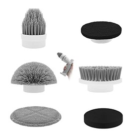 6 replacement brush heads for cleaning brush,Electric Spin Scrubber Replacement Brush Heads-Nur für B0BP7FT1X7/ B0BHW7K72D geeignet,nicht zu ECB-886/ECB887 gegegnet.